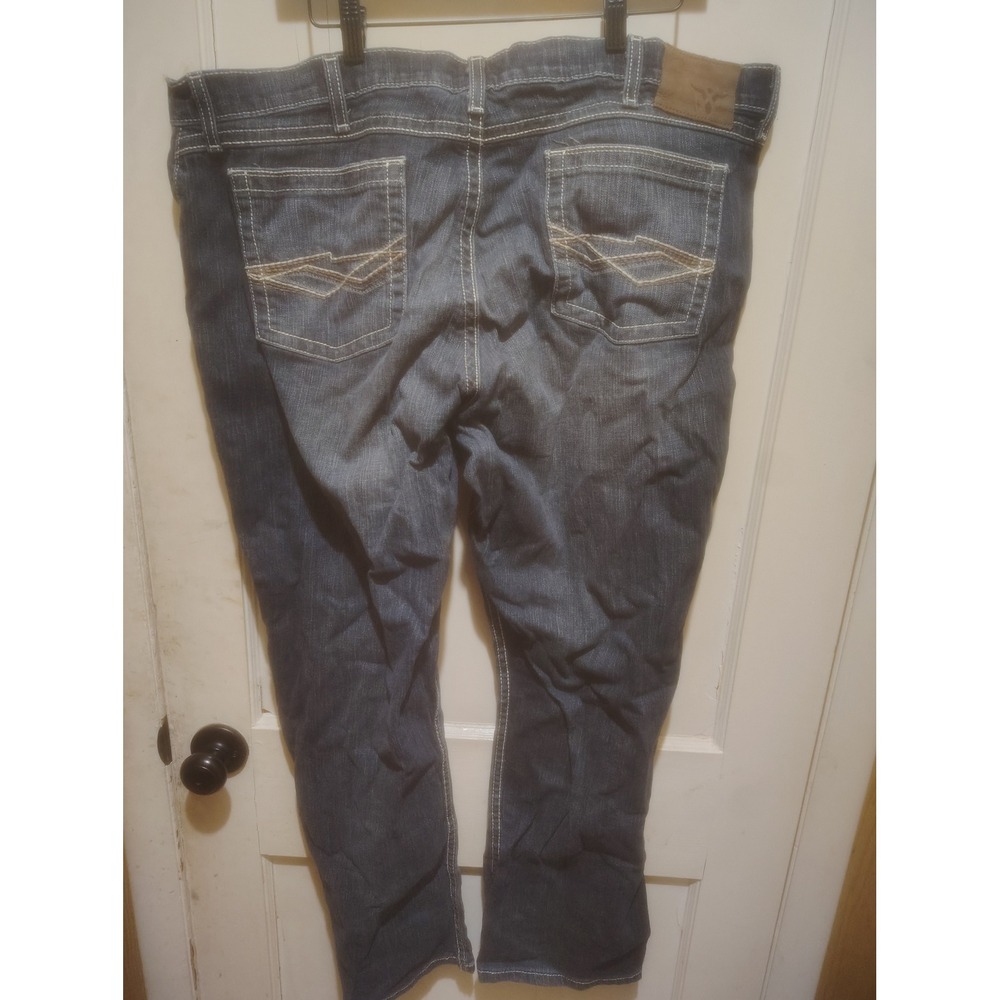 Wrangler 20X Style 42 Vintage Boot Jeans Mens 42x32 Dark Wash Denim Western - Picture 2 of 8